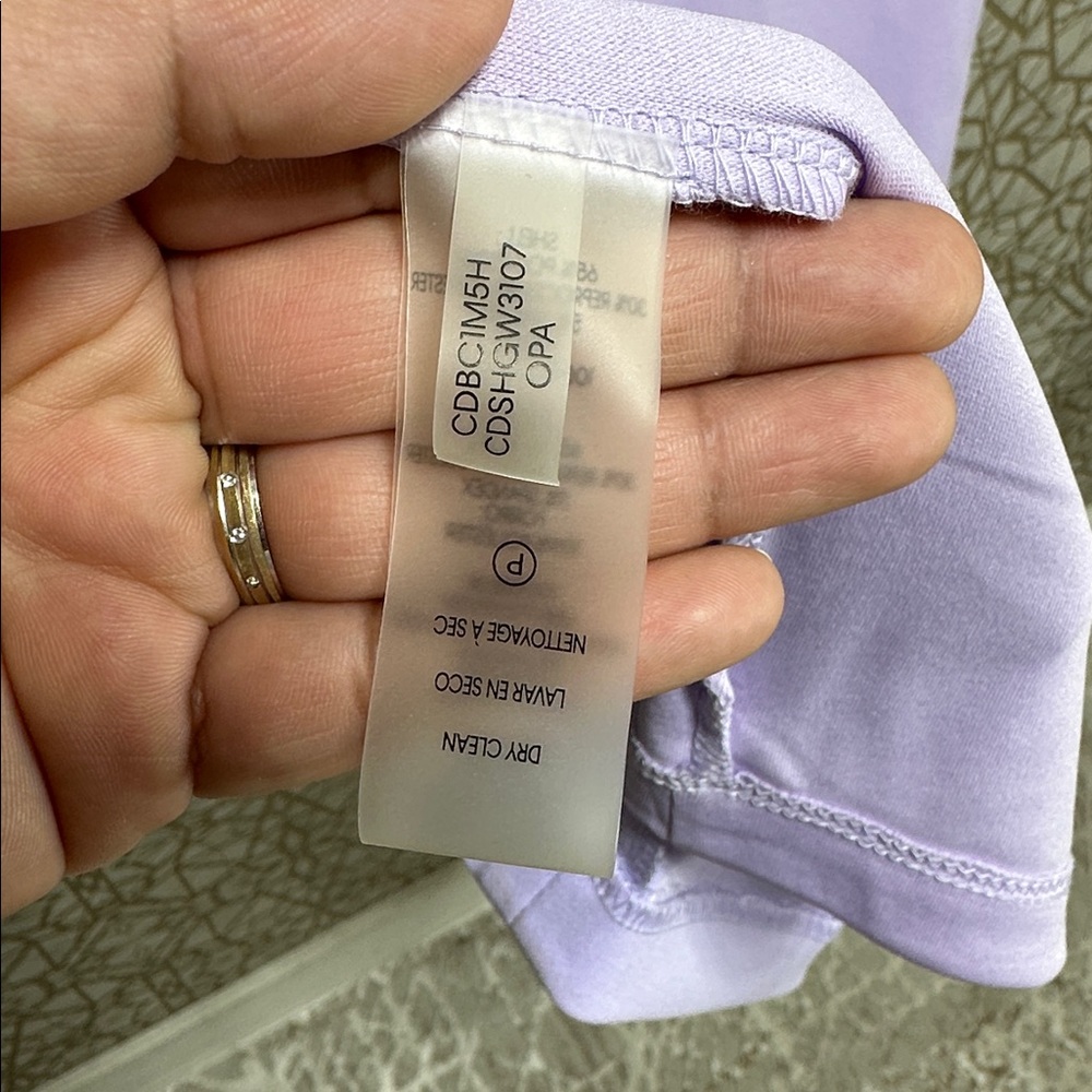 Calvin Klein Lavender Long Sleeve Dress - Picture 14 of 16